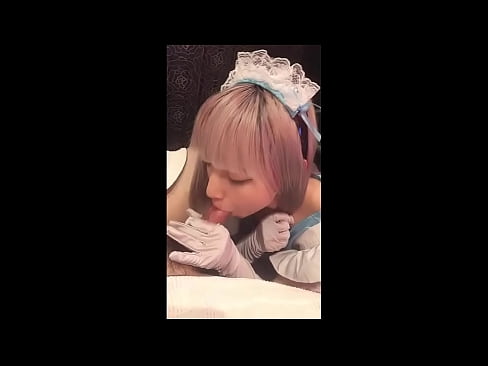 ❤️ Japanese Idol [mayuka], kostum pelayan Prancis, bagian 1, blowjob dan brengsek dengan lotion ❤ porno indah pada kami ️